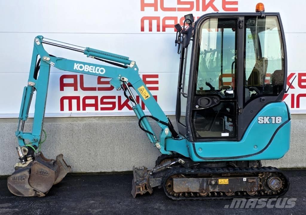 Kobelco SK 18 Mini ekskavatori < 7 t