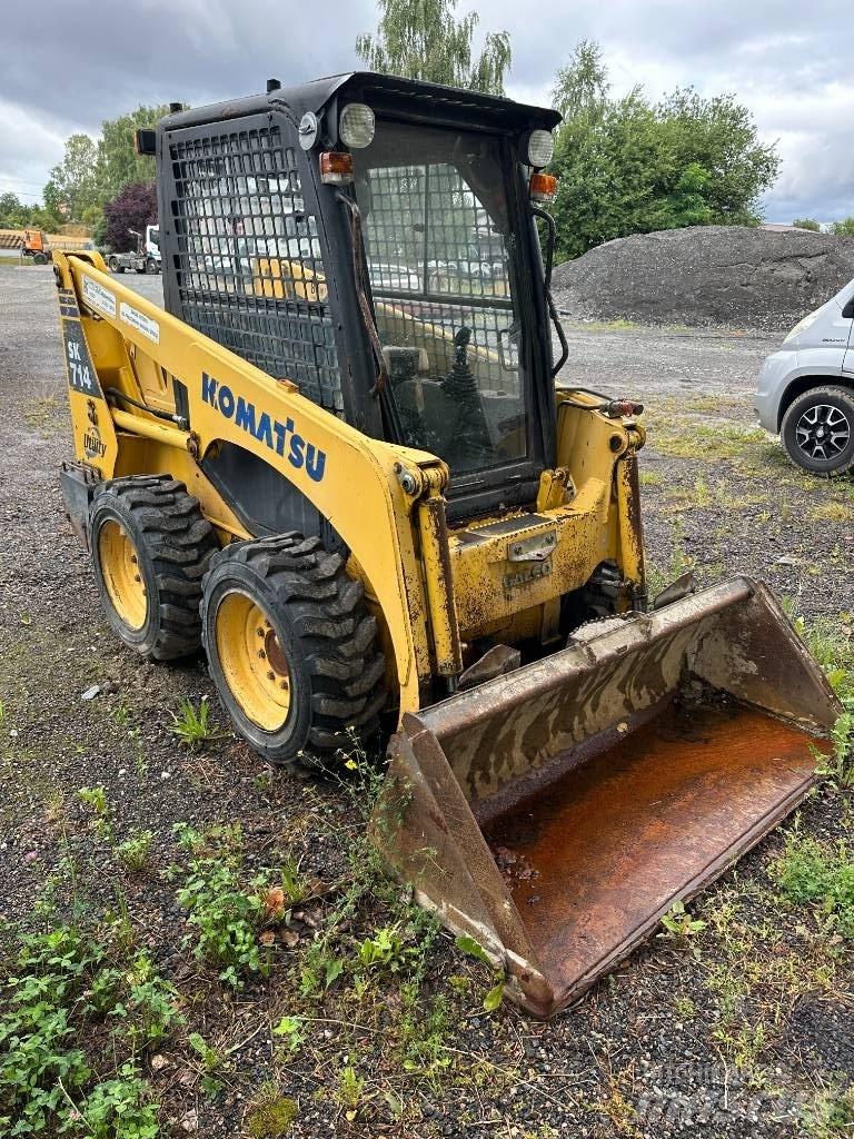 Komatsu SK 714 Lietoti riteņu kompaktiekrāvēji