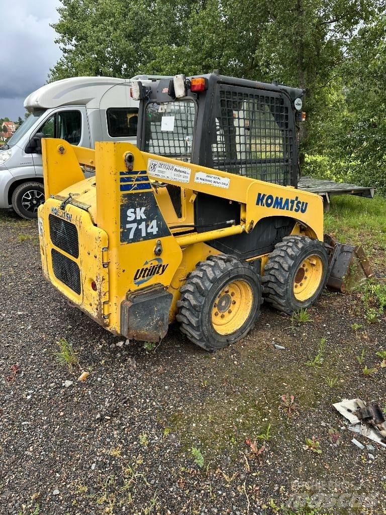 Komatsu SK 714 Lietoti riteņu kompaktiekrāvēji