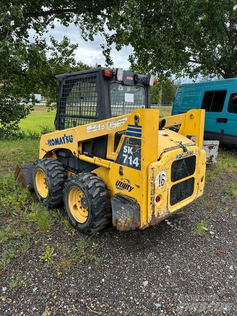 Komatsu SK 714 Lietoti riteņu kompaktiekrāvēji
