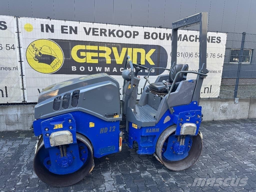 Hamm HD 12 VV Divvalču grunts veltņi