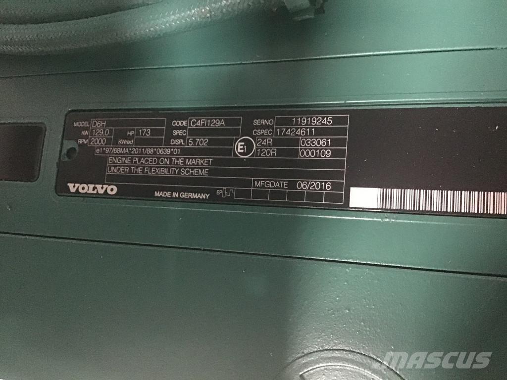 Volvo D6H NEW Dzinēji