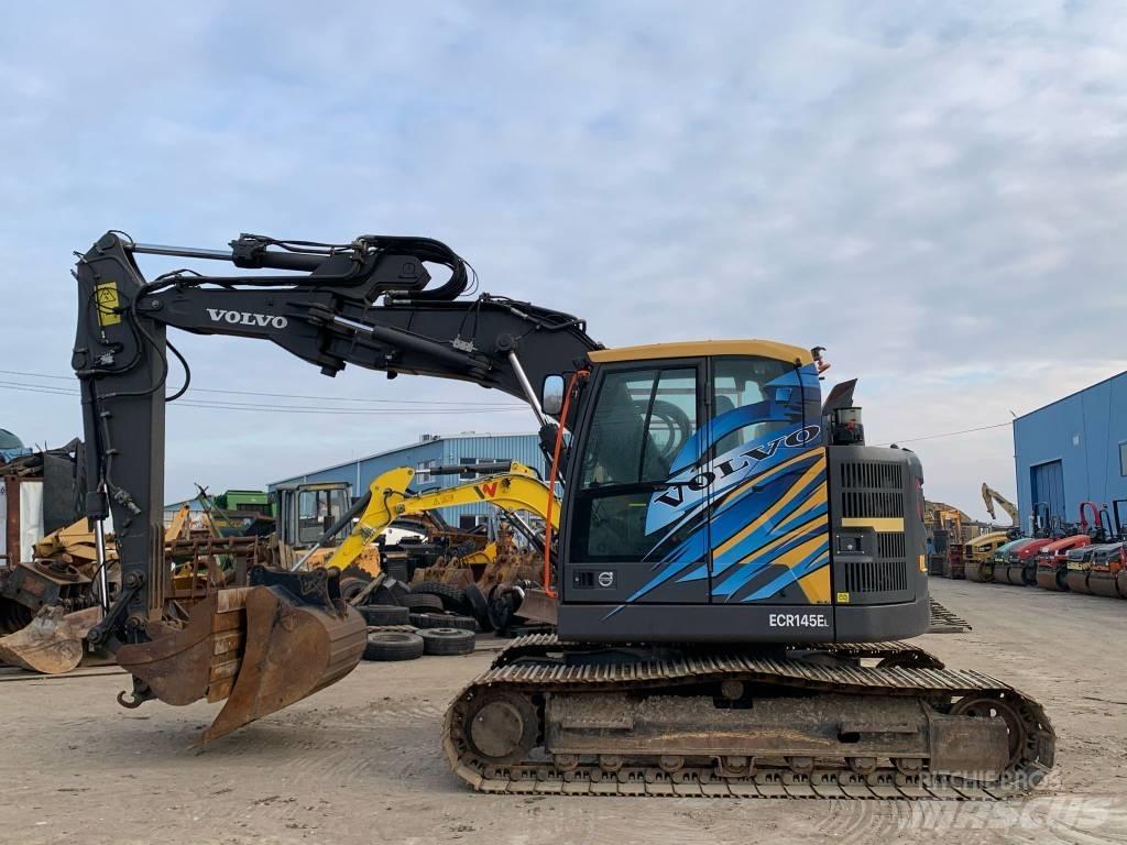 Volvo ECR145EL Kāpurķēžu ekskavatori