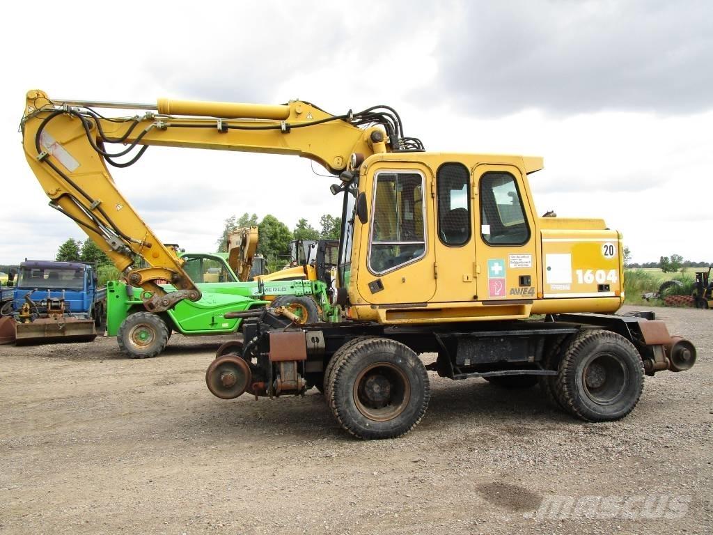 Atlas 1604 ZW Ekskavatori uz riteņiem