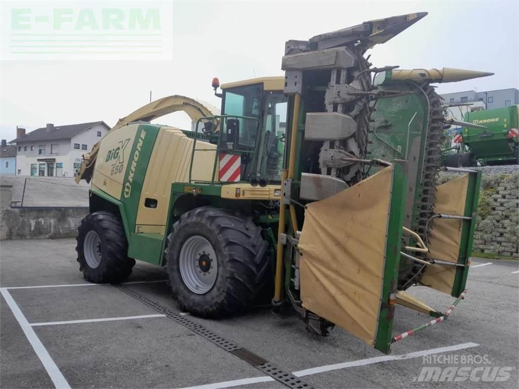 Krone big x 650 Lopbarības novācēji