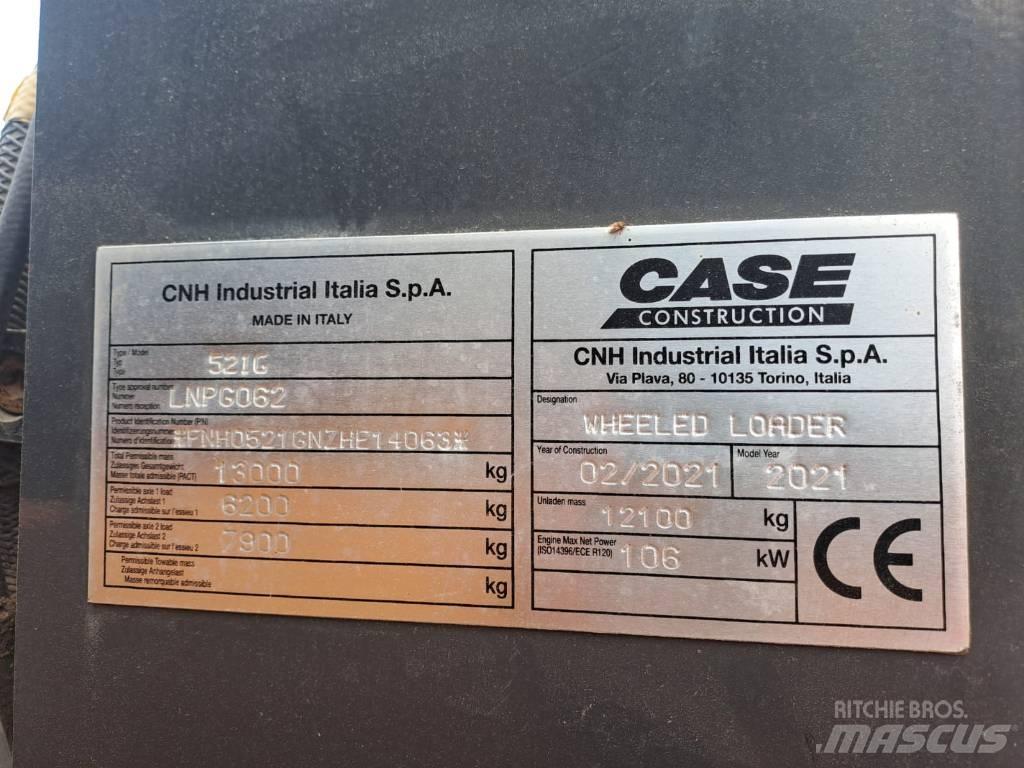 CASE 521 G XR Iekrāvēji uz riteņiem