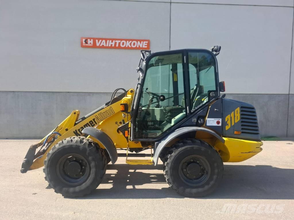 Kramer 318 Iekrāvēji uz riteņiem