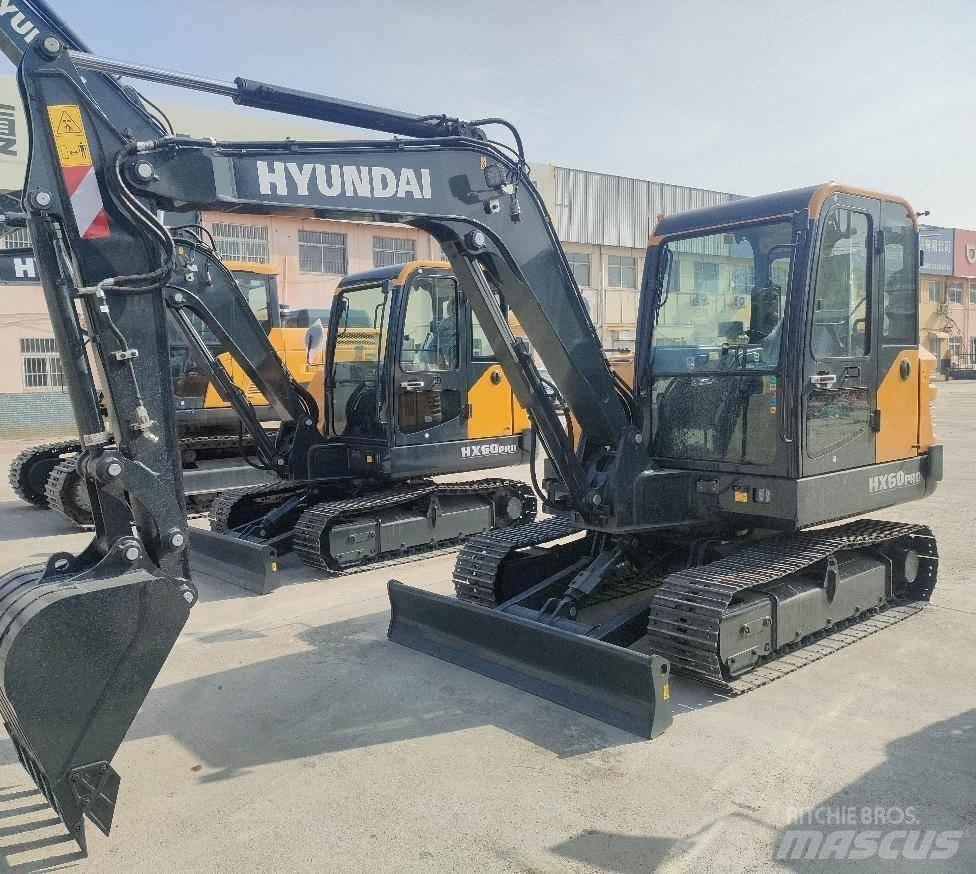 Hyundai HX 60PRO Kāpurķēžu ekskavatori