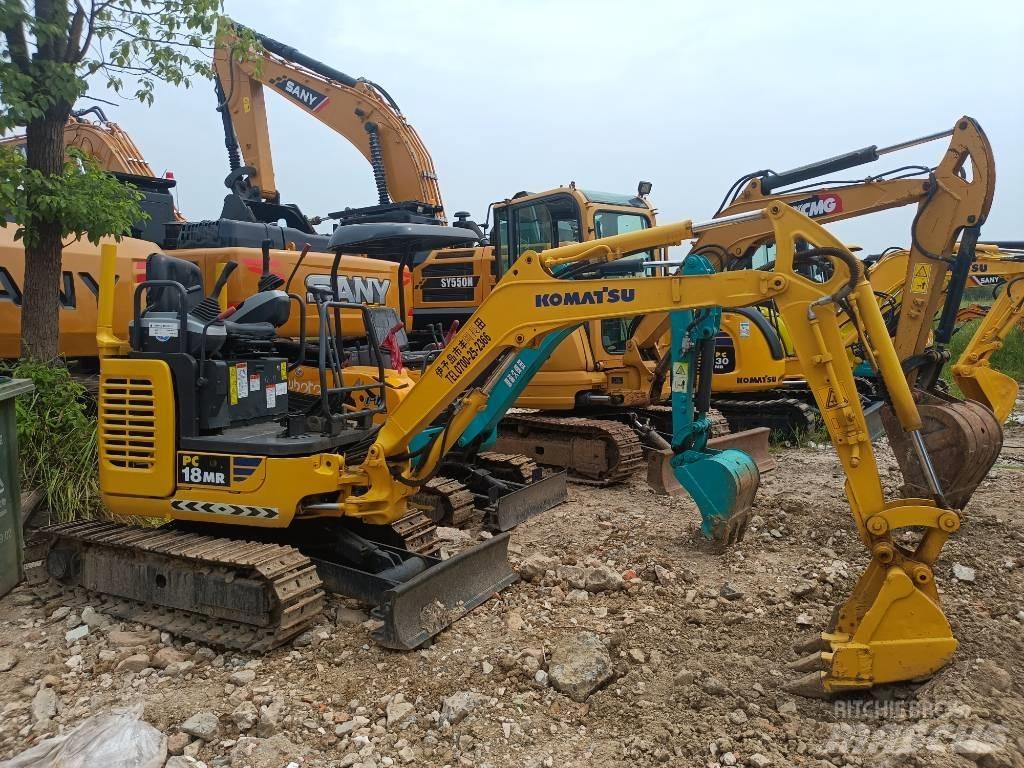 Komatsu PC 18MR Kāpurķēžu ekskavatori