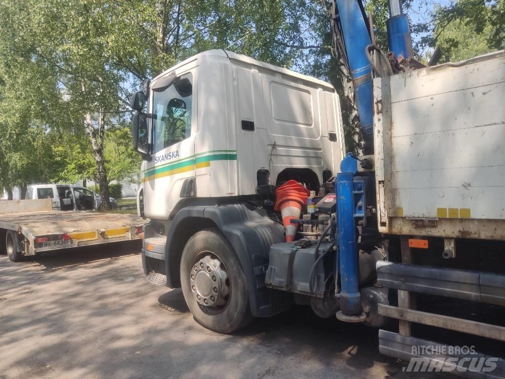 Scania P310 Smagās mašīnas ar celtni
