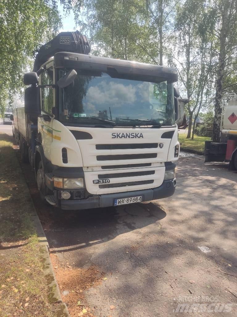 Scania P310 Smagās mašīnas ar celtni