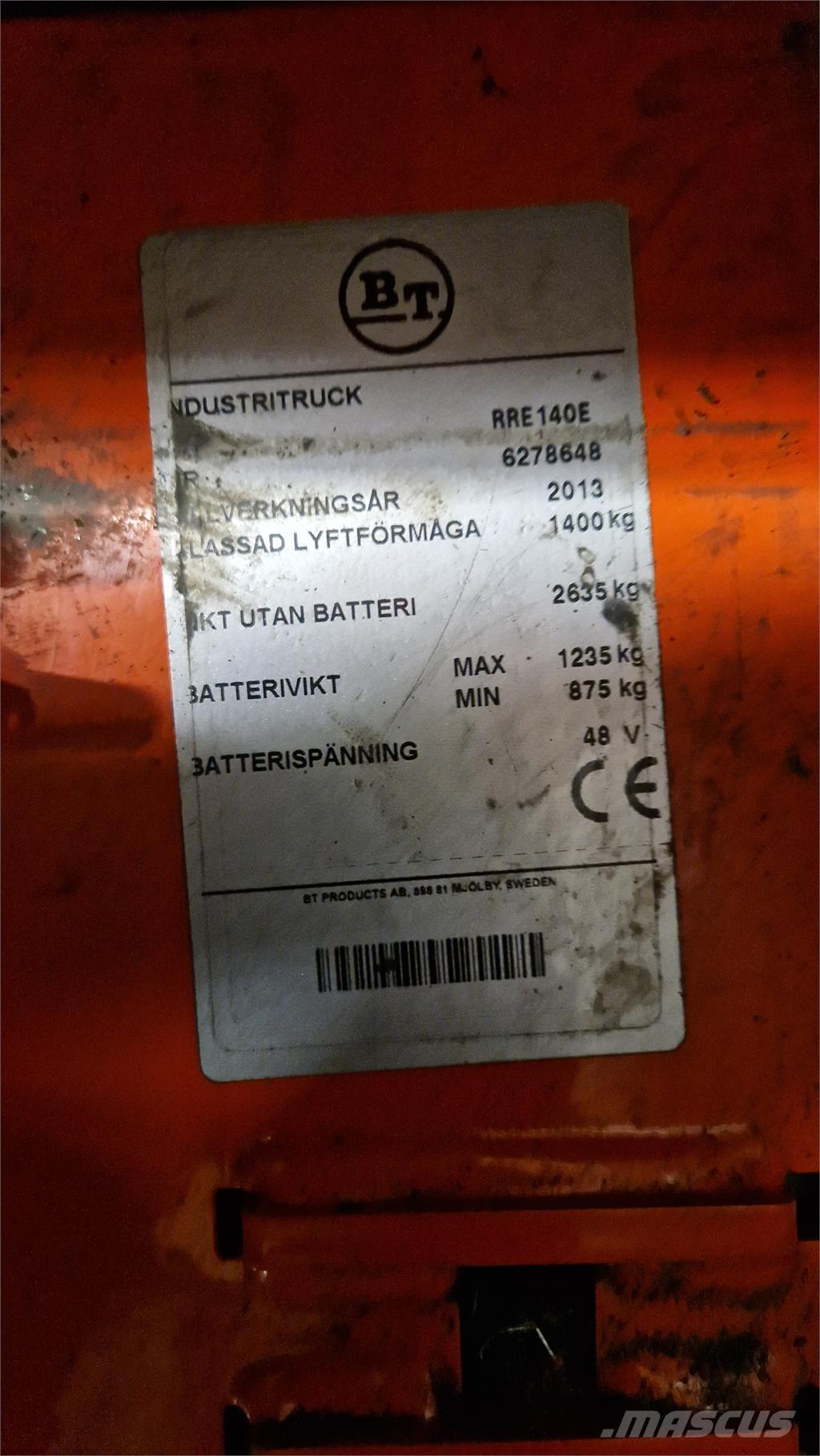 BT RRE140E Lielaugstuma pārvadātājs