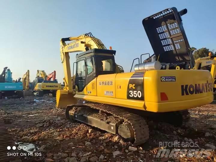 Komatsu PC350 Kāpurķēžu ekskavatori