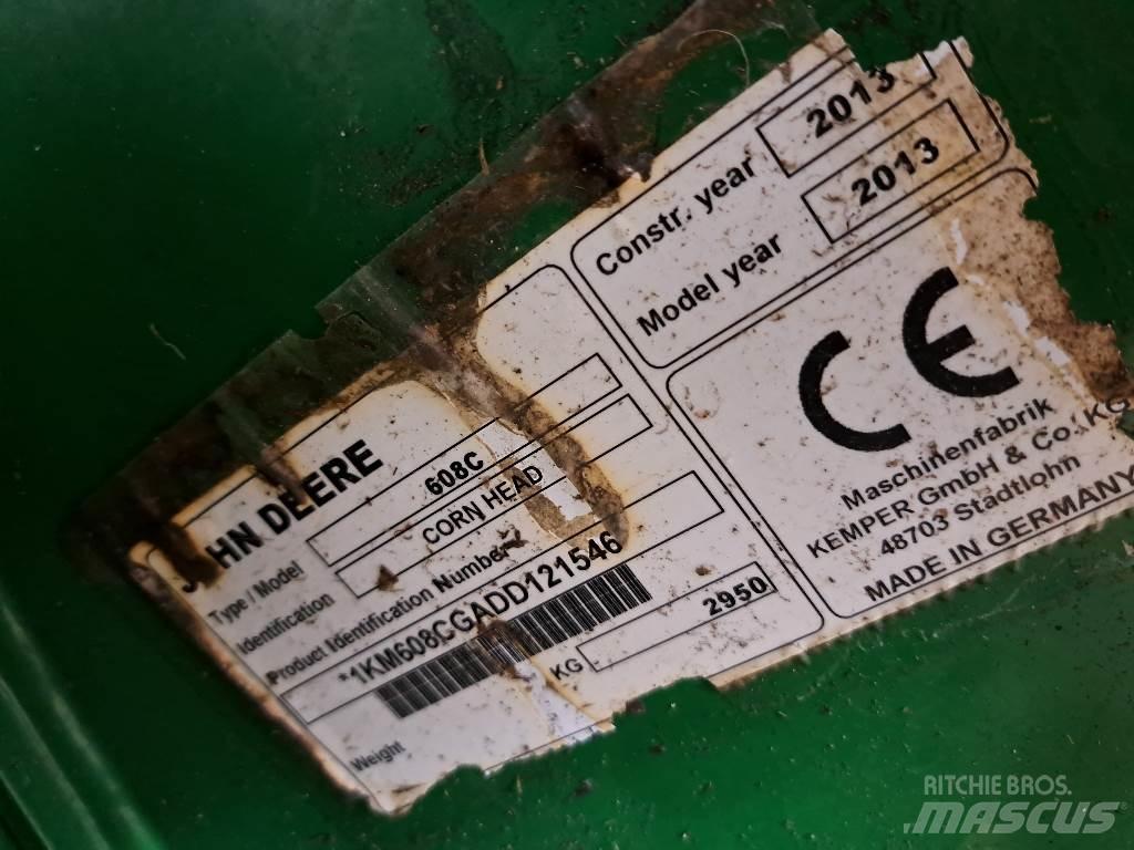 John Deere 608C Ražas novākšanas galvas