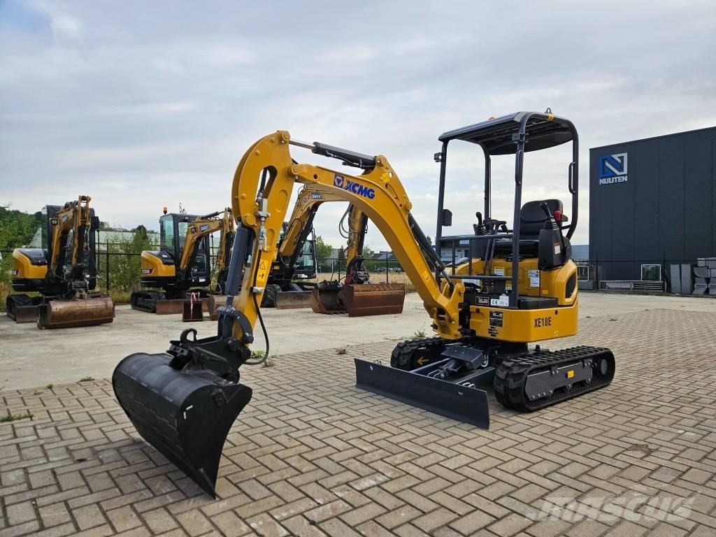 XCMG XE 18 E Mini ekskavatori < 7 t