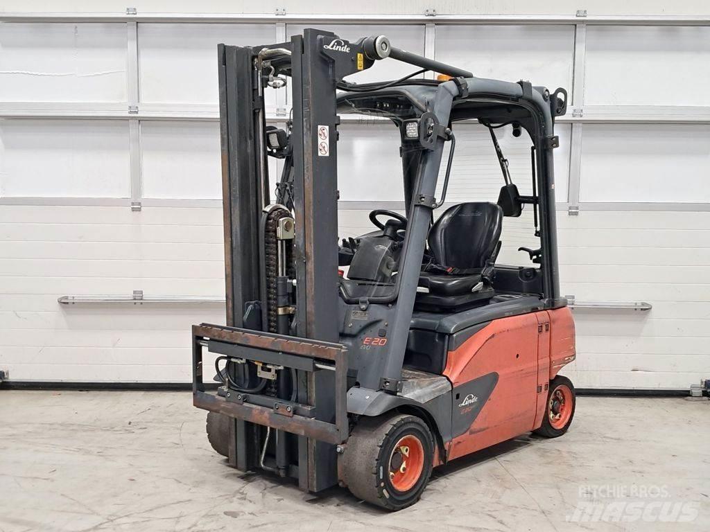 Linde E20PL-02 Elektriskie iekrāvēji