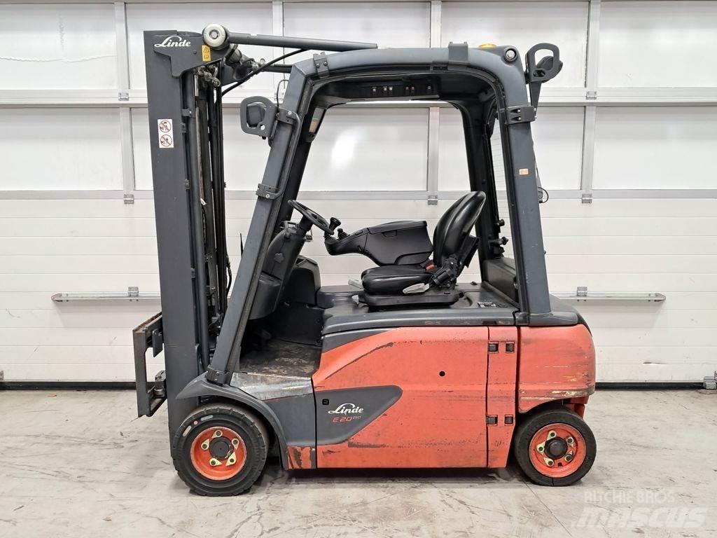 Linde E20PL-02 Elektriskie iekrāvēji