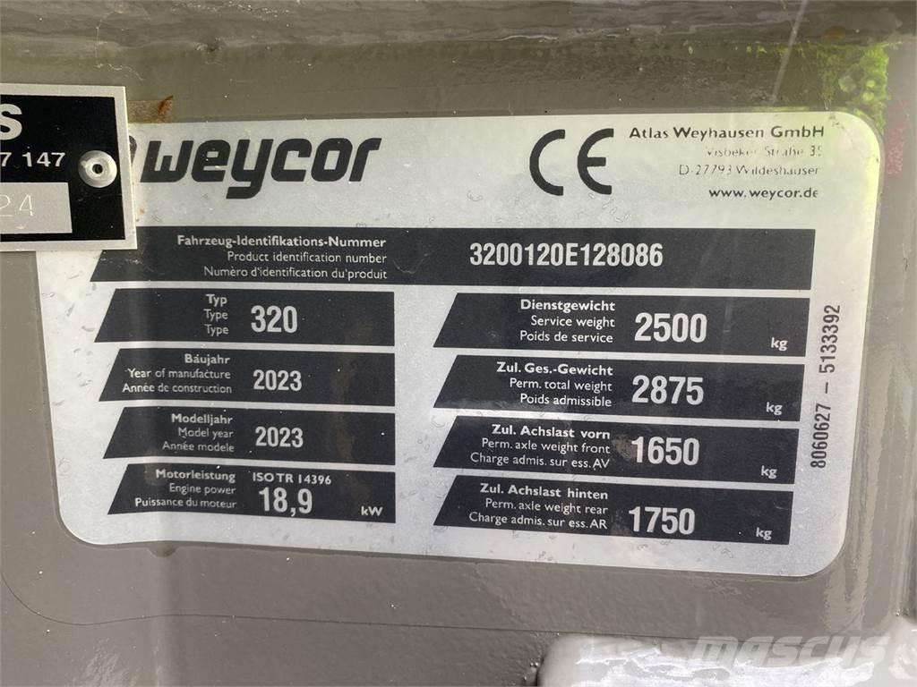 Weycor AR320 Cab Multifunkcionālie iekrāvēji