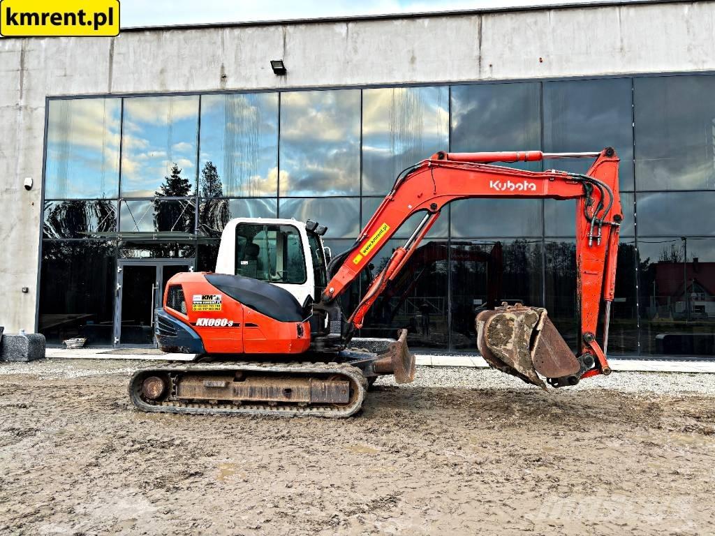 Kubota KX 080-3 Vidēja lieluma ekskavatori 7 t - 12 t