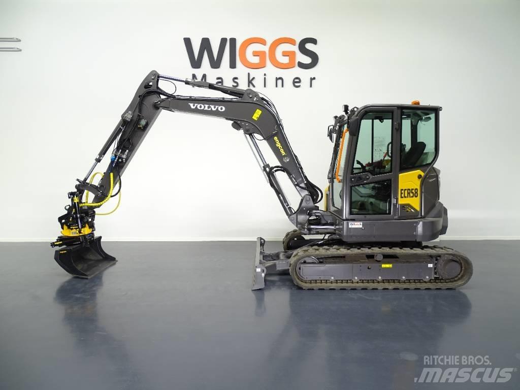 Volvo ECR58F Mini ekskavatori < 7 t