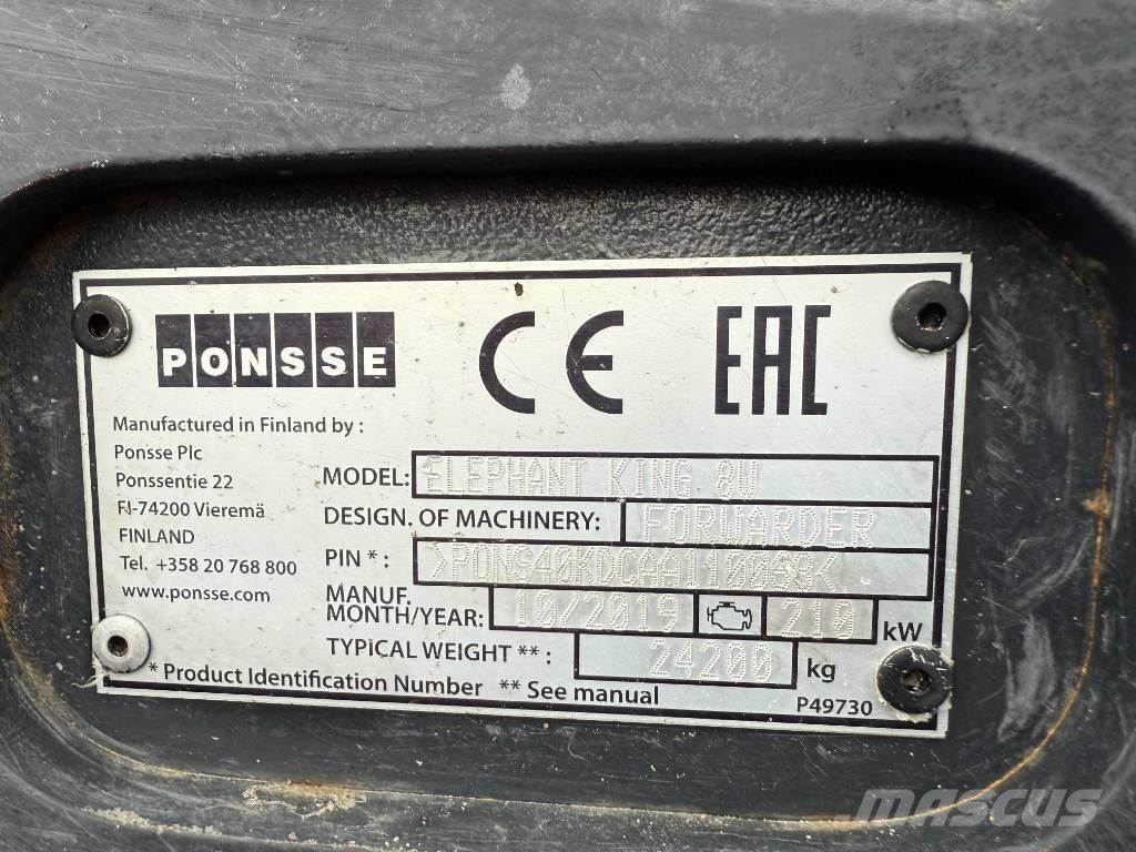 Ponsse Elephant King Forvarderi