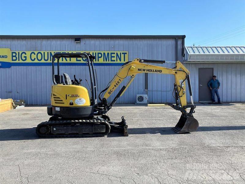 New Holland e33c Kāpurķēžu ekskavatori