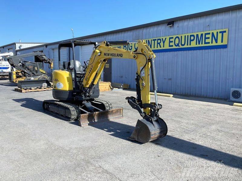 New Holland e33c Kāpurķēžu ekskavatori