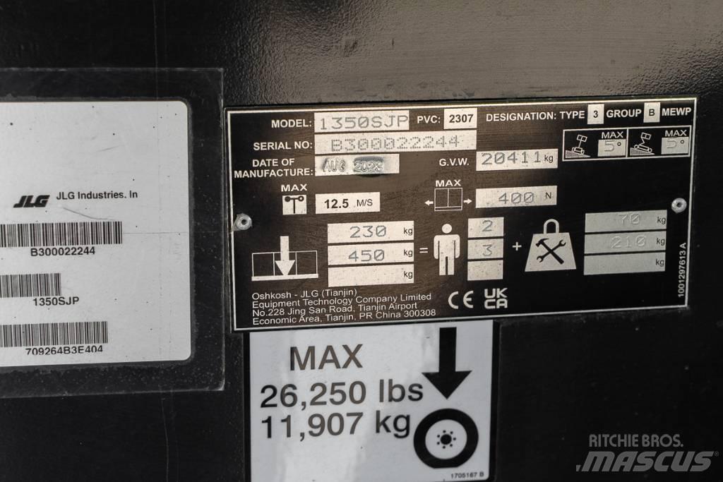 JLG 1350 SJP Teleskopiskie pacēlāji
