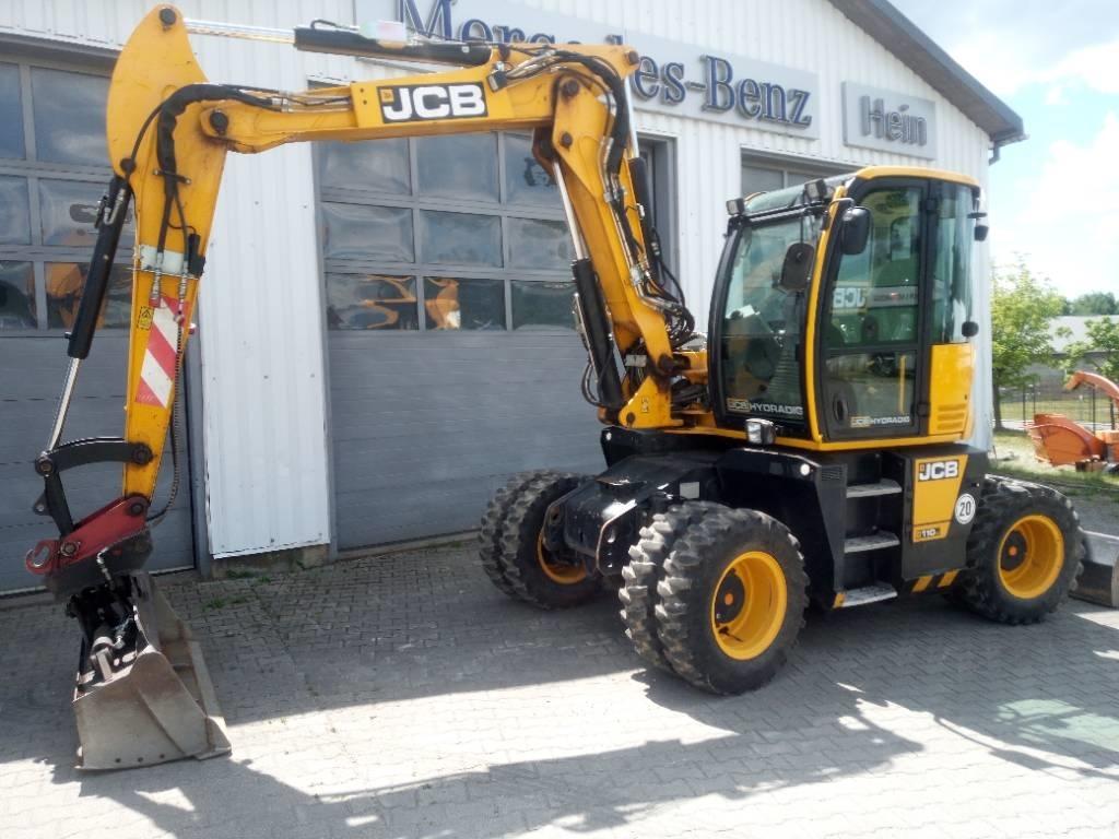 JCB Hydradig 110W Ekskavatori uz riteņiem