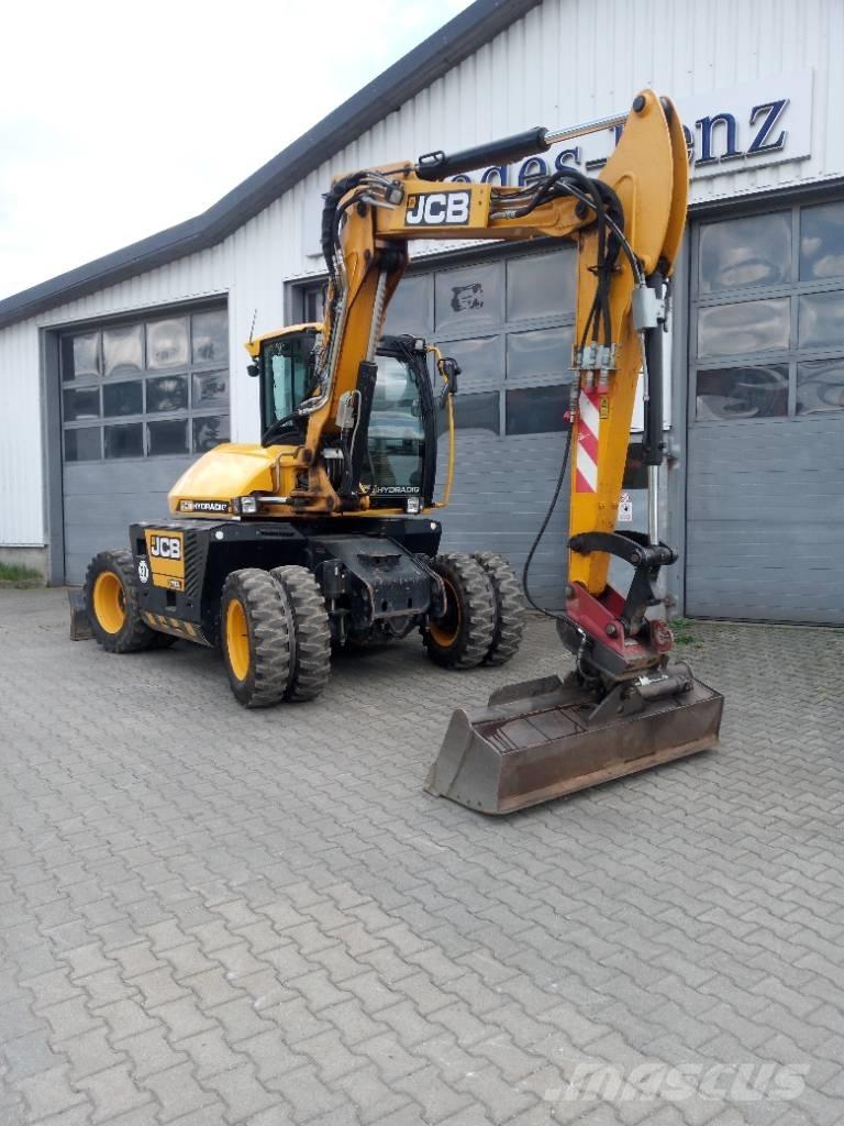 JCB Hydradig 110W Ekskavatori uz riteņiem