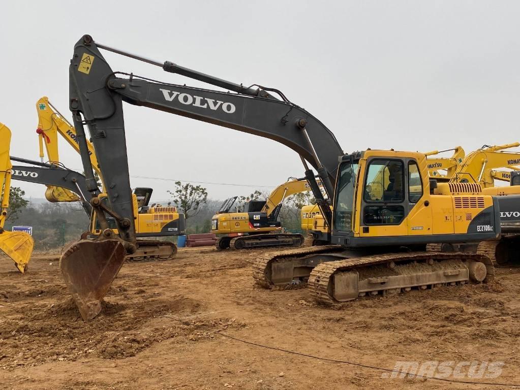 Volvo EC210B Kāpurķēžu ekskavatori
