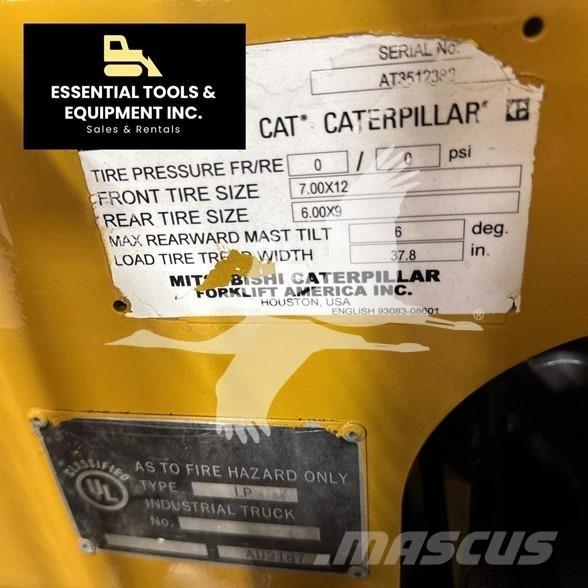 CAT P5000 Tehnika ar dīzeļa dzinēju