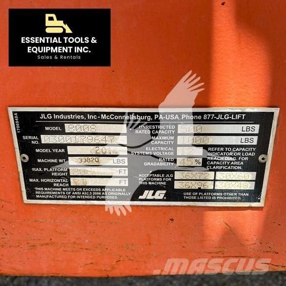 JLG 800S Teleskopiskie pacēlāji