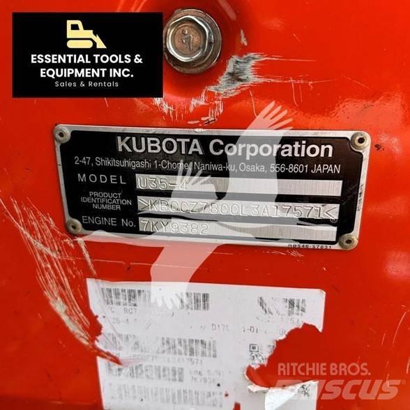 Kubota U35-4 Mini ekskavatori < 7 t