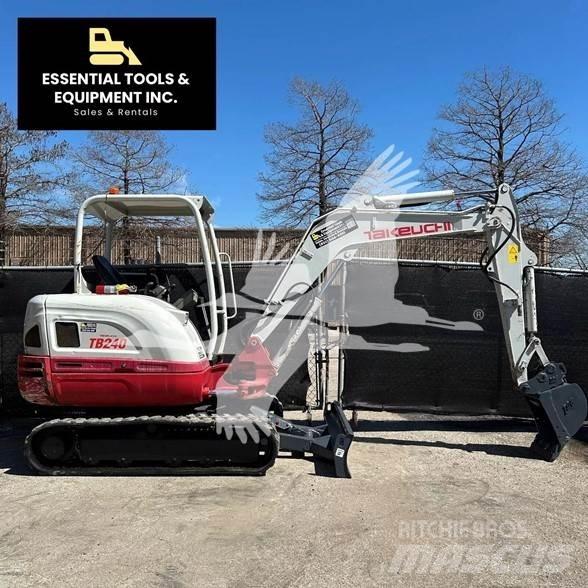 Takeuchi TB240 Mini ekskavatori < 7 t