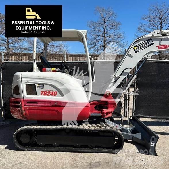 Takeuchi TB240 Mini ekskavatori < 7 t