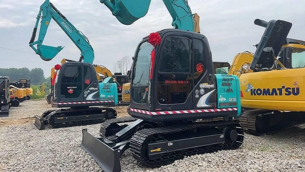 Kobelco SK75-8 Kāpurķēžu ekskavatori