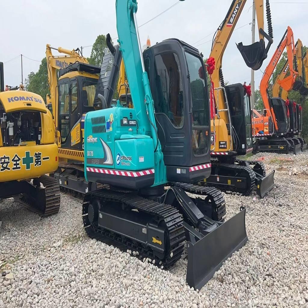 Kobelco SK75-8 Kāpurķēžu ekskavatori