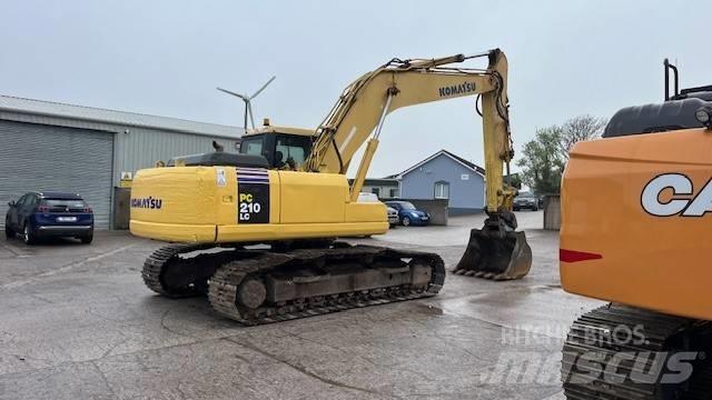 Komatsu PC 210-7 Kāpurķēžu ekskavatori