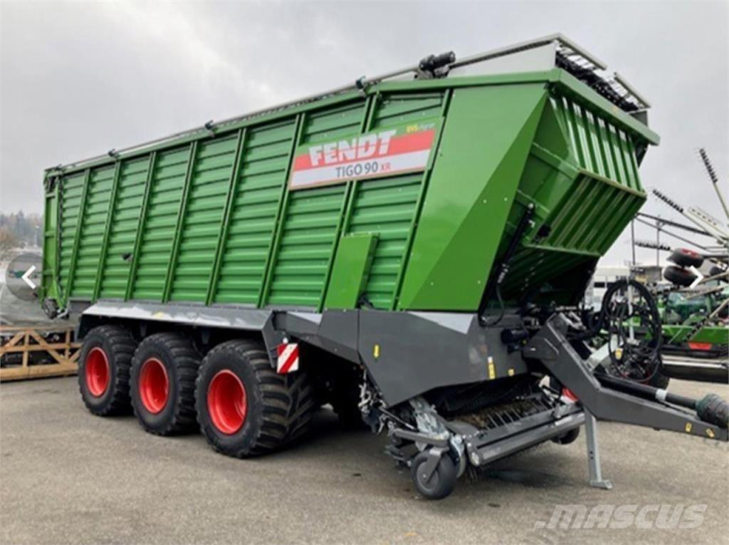 Fendt Tigo XR90 Savācējpiekabes