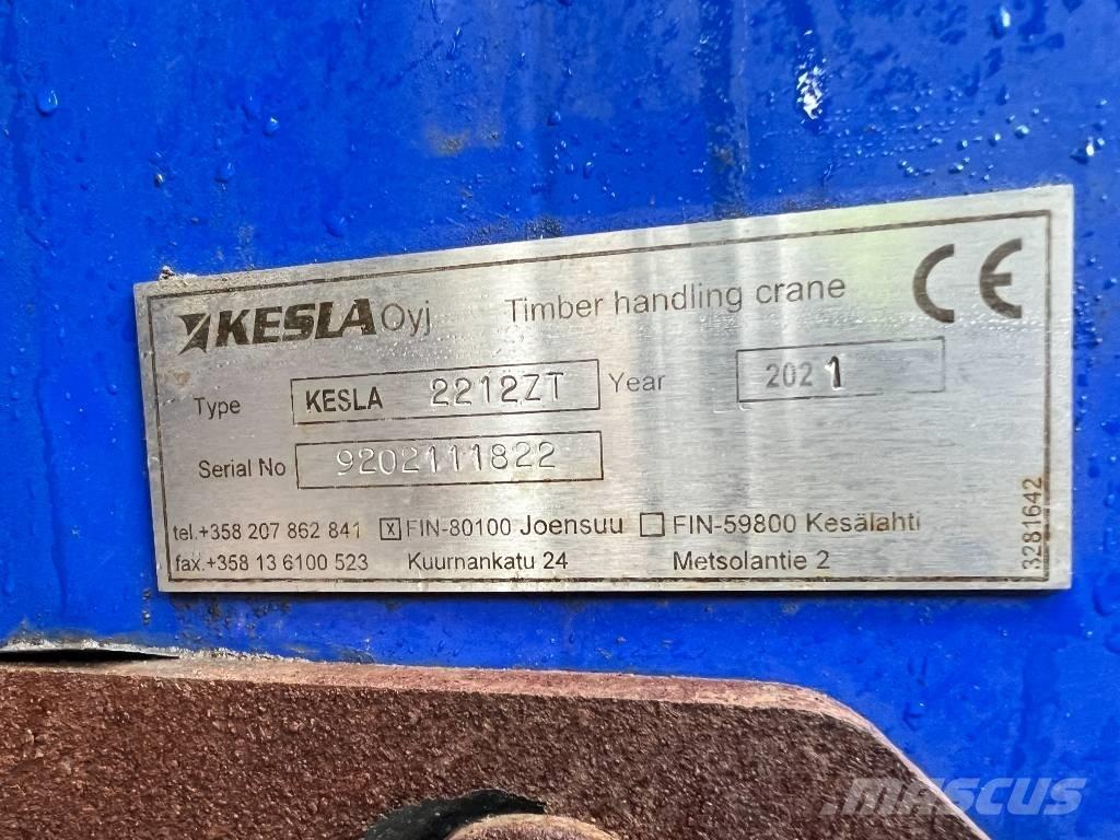 Kesla 2212 ZTF Kokmateriālu krāni
