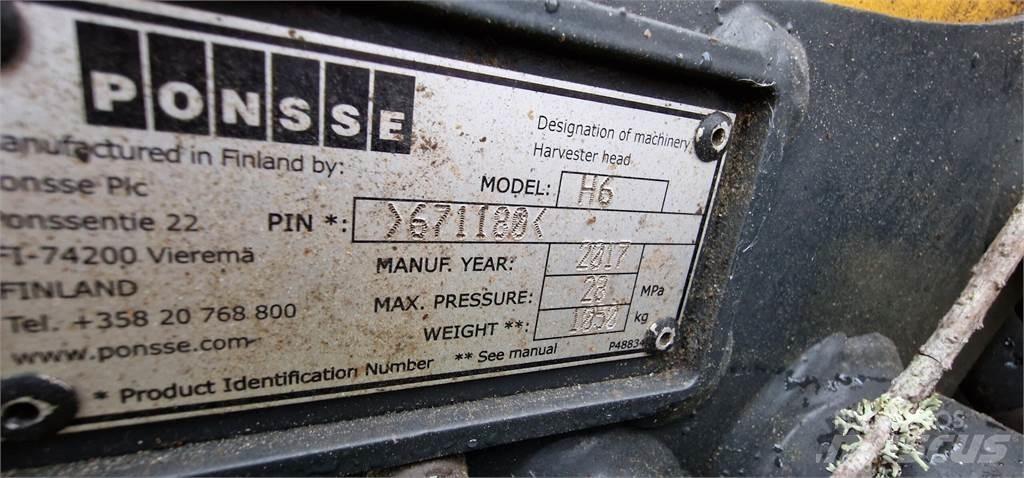 Ponsse Ergo 8wd Harvesteri