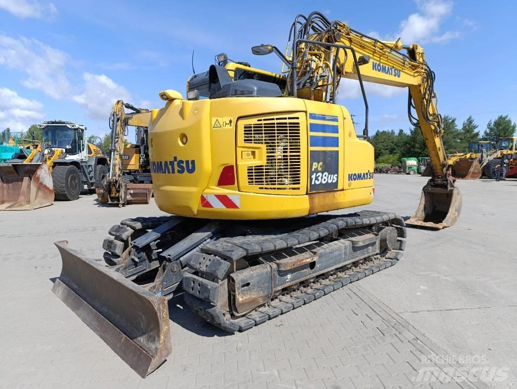 Komatsu PC 138 US-11 Kāpurķēžu ekskavatori