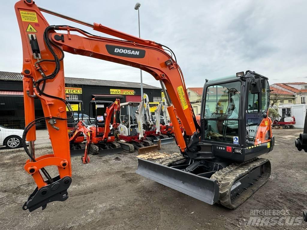 Doosan DX 55 Mini ekskavatori < 7 t