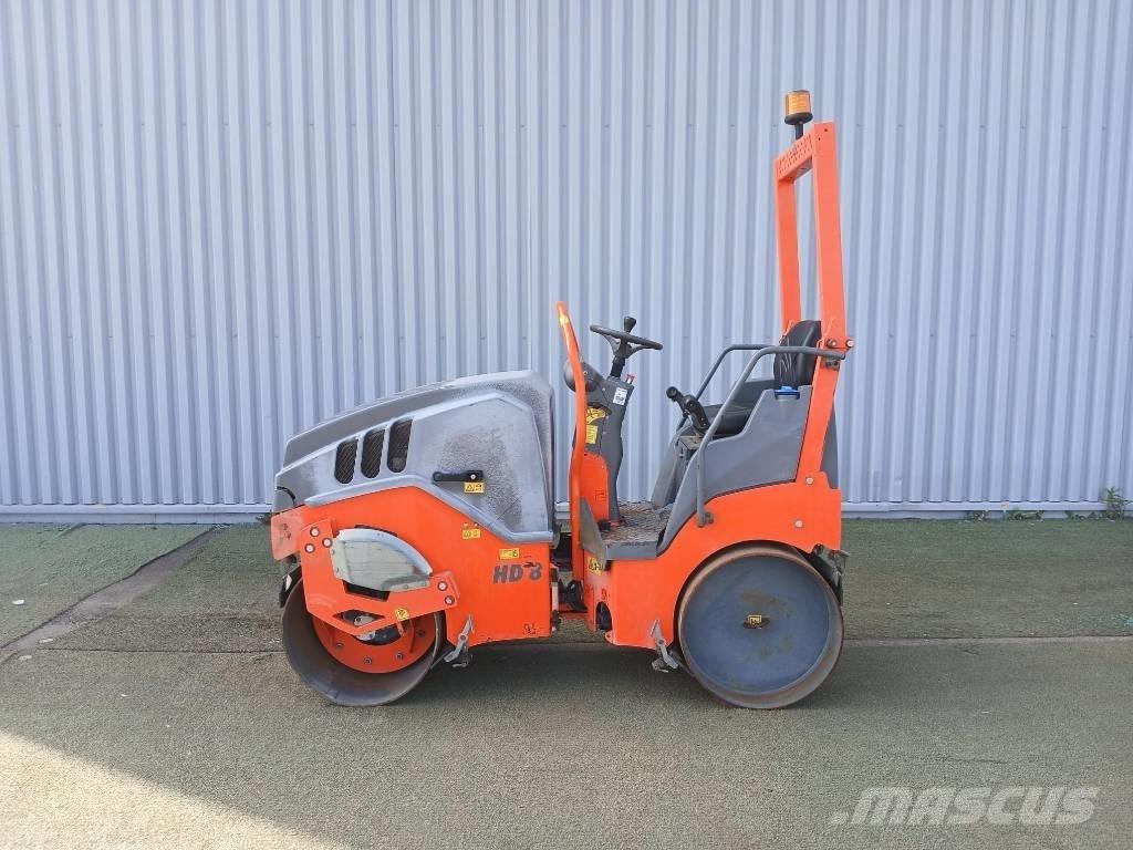 Hamm HD8 VV, Vält Divvalču grunts veltņi