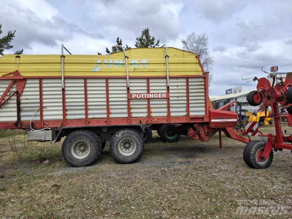 Pöttinger Jumbo 6600 Savācējpiekabes