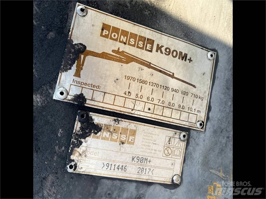Ponsse K90M+ Krāni