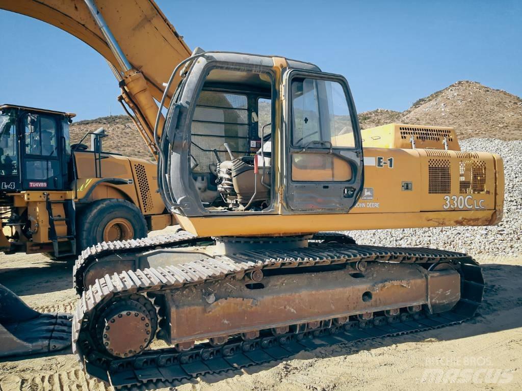 John Deere 330 CLC Kāpurķēžu ekskavatori