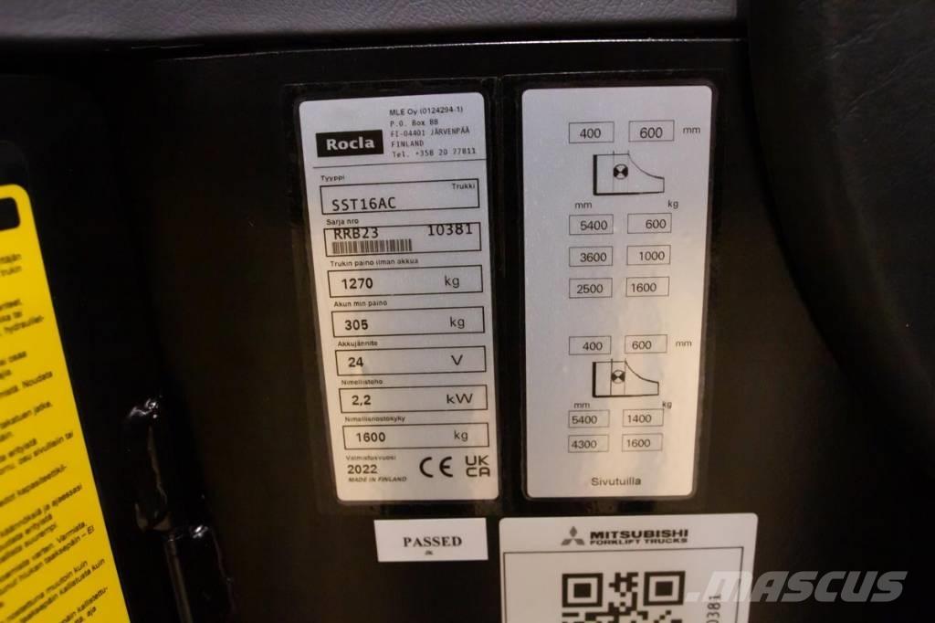 Rocla SST 16 AC Pašgājēji krautnētāji