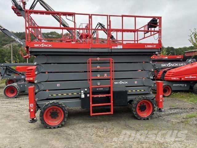 SkyJack SJ9664RT Šķerveida pacēlāji